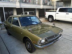 1975 Toyota colcra coupe KE25